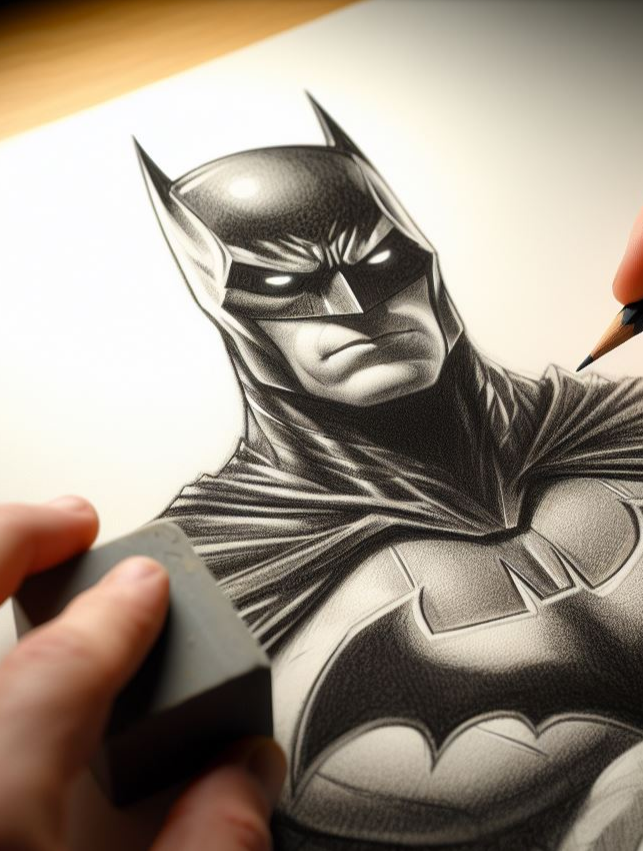 Which five comic book artists created versions of Batman?